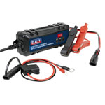 Sealey SBC1 6/12V Fully Automatic Battery Maintainer/Charger 1A