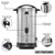 Baridi DH270 Hot Water Boiler, Tea Urn, 20L Capacity, Stainless Steel