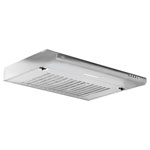 Baridi DH108 Visor Cooker Hood Extractor Fan 60cm - Stainless Steel