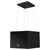 Baridi DH109 Square Island Cooker Hood 40cm - Black