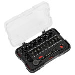 Sealey AK2112 Premier Black Go-Through Lock-On™ Low Profile Sock