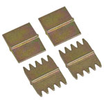 Sealey SR7074 Scutch Blades 25mm - Pack of 4