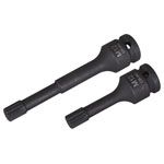 Sealey VS0100 M12 Wheel Bearing Hub Spline Socket Bits for VAG 2pc