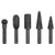 Sealey RWBS5 Rotary Burr Rasp Drill Bit Set 5pc