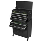 Sealey S01267 Top Chest & Rollcab Combination 6 Drawer with Tool Kit 247pc
