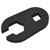 Sealey SX0323 DPF Fuel Vaporiser Crow's Foot Spanner for Ford 1/2Sq Drive 22mm