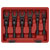 Sealey AK6901 Flexi-Head Flare Nut Diesel Injection Wrench Set 6pc 3/8Sq Drive