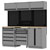 Sealey APMSBESTACK03W Superline PRO® Black Edition Storage System with R