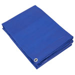 Sealey TARP3040 Lightweight PE Tarpaulin 3.66 x 4.88m - Blue
