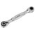 Sealey AK6972 Micro Ratchet Bit Driver & Wrench 1/4Sq & 1/4Hex Drive