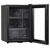 Baridi DH62 Beer & Drinks Fridge with LED Light, Black and Glass Door 60L