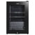 Baridi DH62 Beer & Drinks Fridge with LED Light, Black and Glass Door 60L