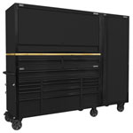 Sealey AP6215BECOMBO2 Superline PRO® Black Edition Mobile Trolley with W