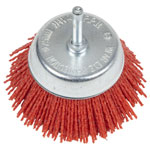 Sealey NFB75 75mm Nylon Filament Cup Brush with 6mm Shaft