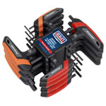 Sealey AK7149 Premier Metric/Imperial T-Handle Hex Key Set 14pc