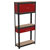 Sealey AP830R Shelving Unit 4-Tier with Cupboard & Drawer
