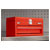 Sealey APMTB1 Superline Pro® Mini Toolbox 1 Drawer - Red