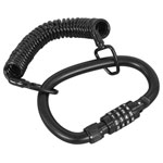 Sealey HGL02 Helmet/Gear Lock with Cable