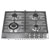 Baridi DH225 Gas Hob with 4 Cooking Zones 60cm - Stainless Steel