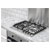 Baridi DH225 Gas Hob with 4 Cooking Zones 60cm - Stainless Steel