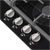 Baridi DH226 Gas Hob with 4 Cooking Zones 60cm - Black