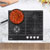 Baridi DH226 Gas Hob with 4 Cooking Zones 60cm - Black