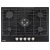 Baridi DH228 Gas Hob with 5 Cooking Zones 70cm - Black