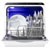 Baridi DH224A 2-4 Place Settings Mini Portable Tabletop Dishwasher
