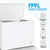 Baridi DH111 Freestanding Chest Freezer 199L Capacity - White
