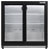 Baridi DH273 Back Bar Drinks Fridge/Cooler with Double Sliding Doors, 190L