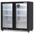 Baridi DH272 Hinged Double Door, Back Bar Drinks Fridge/Cooler, 190L