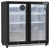 Baridi DH272 Hinged Double Door, Back Bar Drinks Fridge/Cooler, 190L