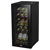 Baridi DH6 18 Bottle Wine Fridge & Cooler - Black