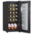 Baridi DH6 18 Bottle Wine Fridge & Cooler - Black