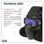 Sealey SSP102 Auto Darkening Welding Goggles Shade 9-13