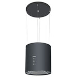 Baridi DH219 Round Island Cooker Hood 35cm - Black