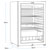 Baridi DH223 Under-Counter Drinks/Beer & Wine Fridge 115L Capacity