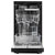 Baridi DH267 Slimline Freestanding Dishwasher 45cm Wide  - Black