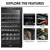 Baridi DH236 52 Bottle Dual Zone Wine Fridge & Cooler