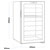 Baridi DH236 52 Bottle Dual Zone Wine Fridge & Cooler