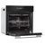 Baridi DH199 Integrated Fan-Assisted Electric Oven 60cm 72L Capacity - Black