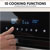 Baridi DH199 Integrated Fan-Assisted Electric Oven 60cm 72L Capacity - Black