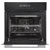 Baridi DH199 Integrated Fan-Assisted Electric Oven 60cm 72L Capacity - Black