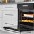 Baridi DH199 Integrated Fan-Assisted Electric Oven 60cm 72L Capacity - Black