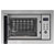 Baridi DH197 Integrated Microwave Oven with Grill 25L 900W - Stainless Steel