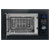 Baridi DH198 Integrated Microwave Oven with Grill 25L  900W - Black