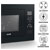 Baridi DH198 Integrated Microwave Oven with Grill 25L  900W - Black