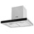 Baridi DH130 T-Shape Chimney Cooker Hood Carbon Filters 60cm - Stainless Steel