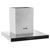 Baridi DH130 T-Shape Chimney Cooker Hood Carbon Filters 60cm - Stainless Steel