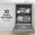 Baridi DH166 Slimline Freestanding Dishwasher 45cm Wide - Silver